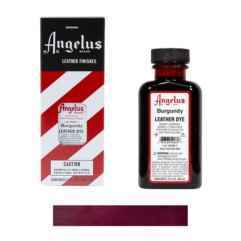 Angelus Leather Dye. 3 fl oz/89ml Bottle