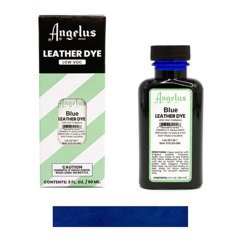 Angelus Low VOC Leather Dye. 3 fl oz/89ml Bottle