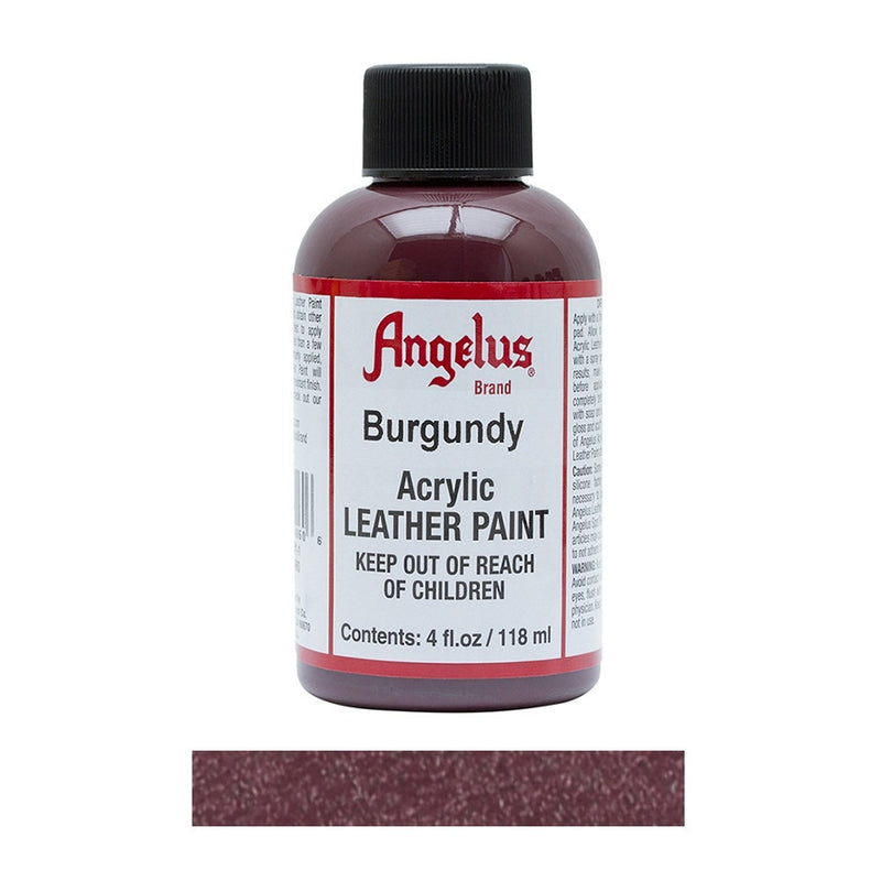 Angelus Acrylic Leather Paint 4 fl oz/118ml Bottle
