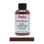 Angelus Acrylic Leather Paint 4 fl oz/118ml Bottle