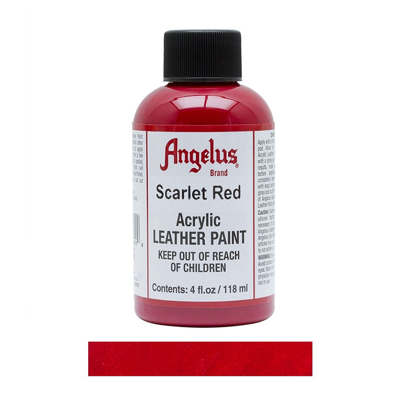 Angelus Acrylic Leather Paint 4 fl oz/118ml Bottle