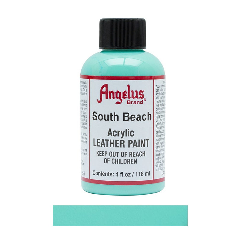 Angelus Acrylic Leather Paint 4 fl oz/118ml Bottle