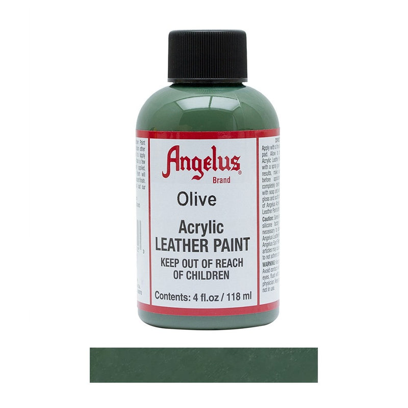 Angelus Acrylic Leather Paint 4 fl oz/118ml Bottle