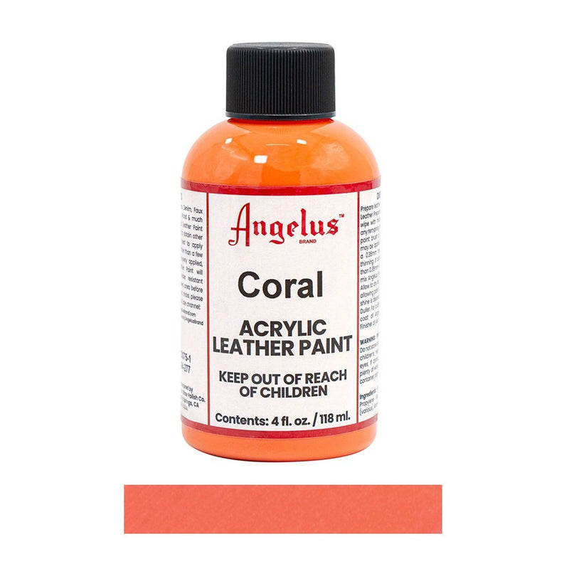 Angelus Acrylic Leather Paint 4 fl oz/118ml Bottle