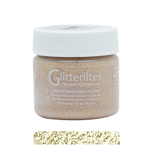 Angelus Glitterlites Acrylic Leather Paint 1 fl oz/30ml Bottle
