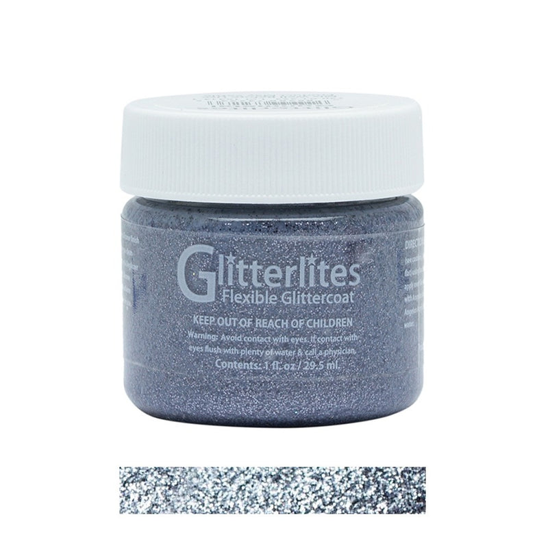Angelus Glitterlites Acrylic Leather Paint 1 fl oz/30ml Bottle