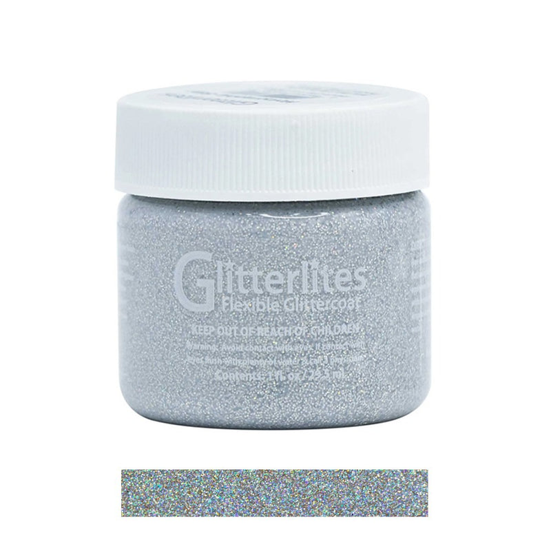 Angelus Glitterlites Acrylic Leather Paint 1 fl oz/30ml Bottle