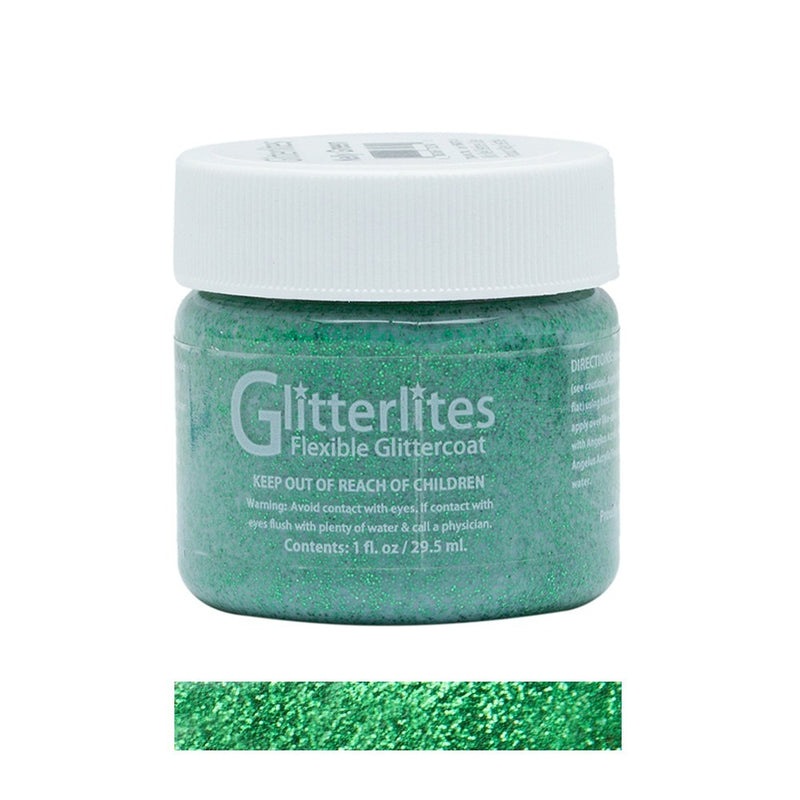 Angelus Glitterlites Acrylic Leather Paint 1 fl oz/30ml Bottle