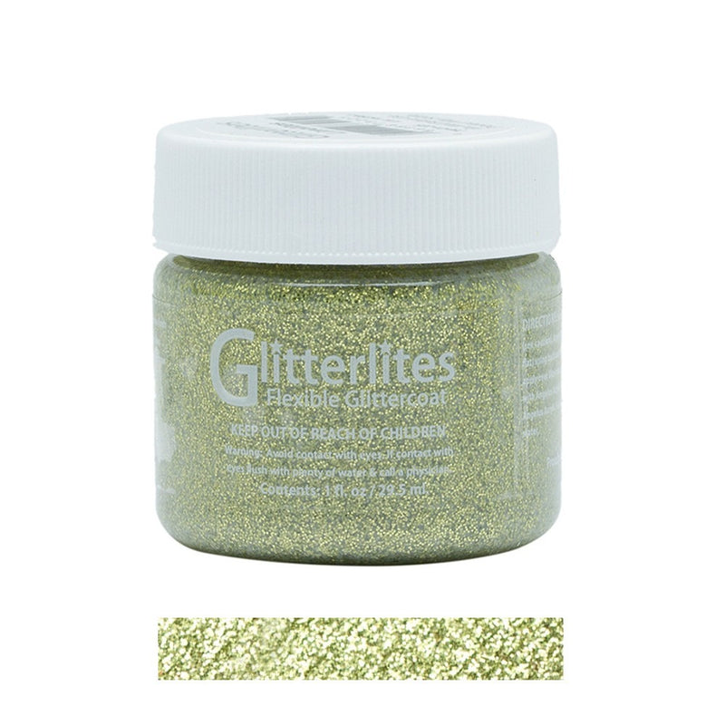 Angelus Glitterlites Acrylic Leather Paint 1 fl oz/30ml Bottle