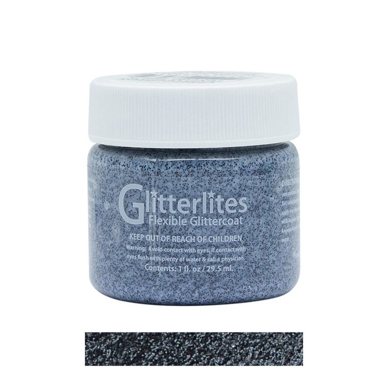 Angelus Glitterlites Acrylic Leather Paint 1 fl oz/30ml Bottle