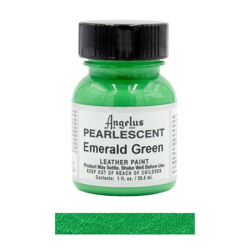 Angelus Pearlescent Acrylic Leather Paint 4 fl oz/118ml Bottle