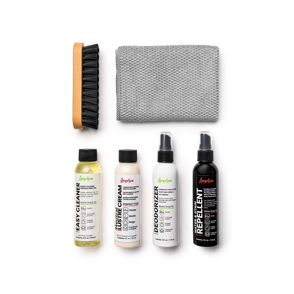 Lustre Cream Angelus Shoe Products Angelus Ultimate Shoe Care Kit