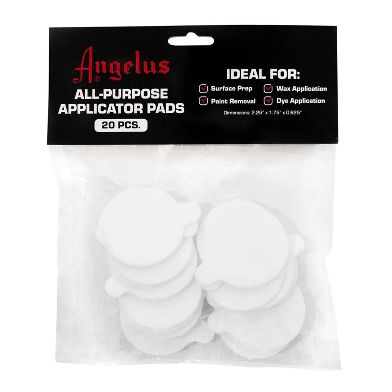 Angelus All Purpose Applicator Pads Pack of 20.
