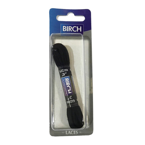 Birch Blister Pack Fine Flat Laces