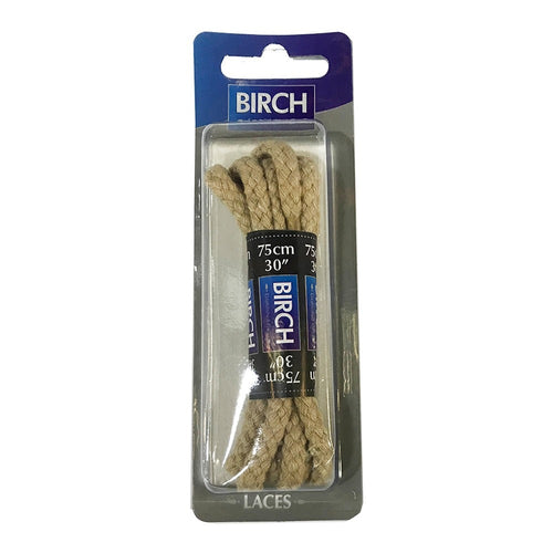 Birch Blister Pack Chunky Cord Laces