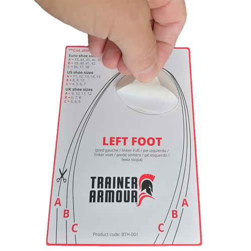 Trainer Armour Big Toe Hole Preventer Patches